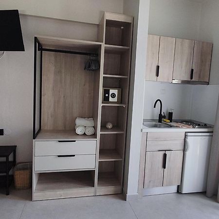 Nostos Studios Golden Beach Chrisi Ammoudia Exterior foto