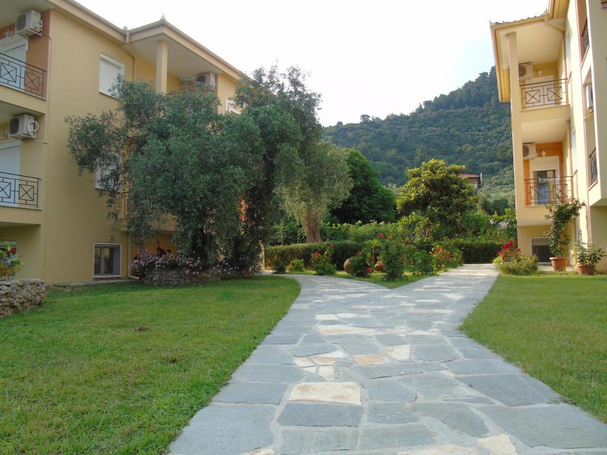 Nostos Studios Golden Beach Chrisi Ammoudia Exterior foto