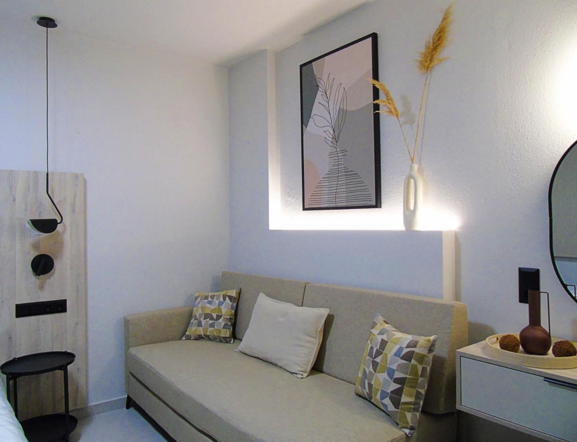 Nostos Studios Golden Beach Chrisi Ammoudia Exterior foto